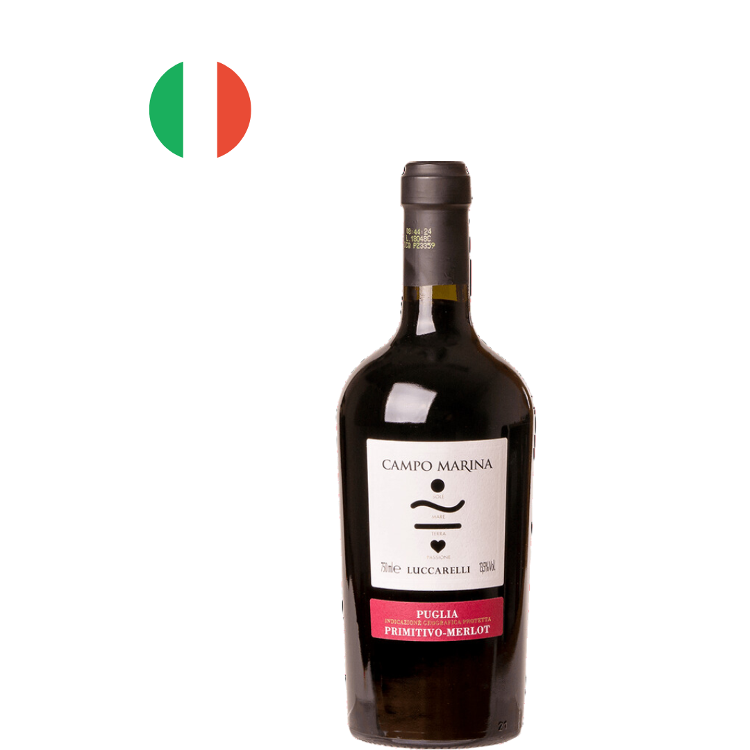 VI ITA PRIMITIVO MERLOT CAMPO MARINA 750