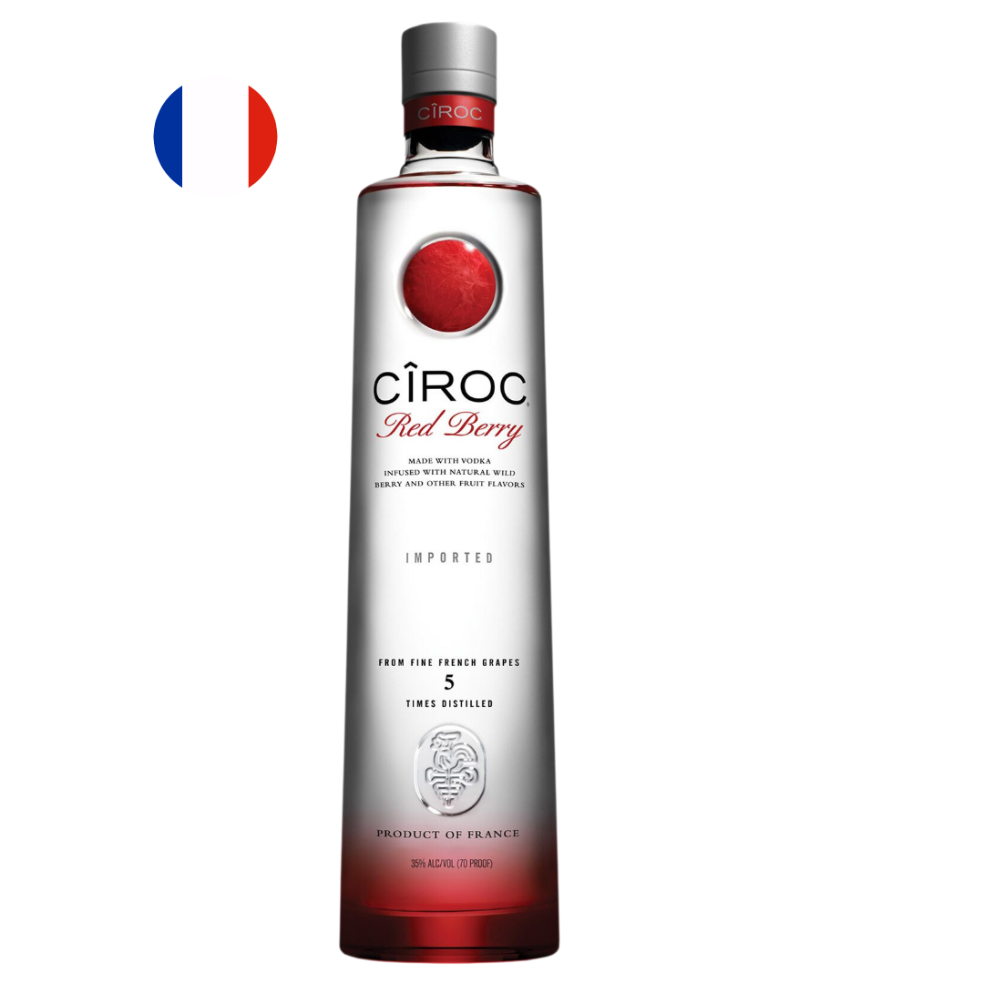 VODKA IMP CIROC RED BERRY 750 ML