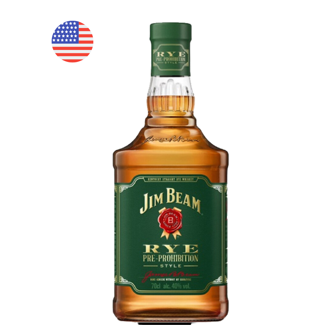 WH IMP JIM BEAM RYE 700 ML