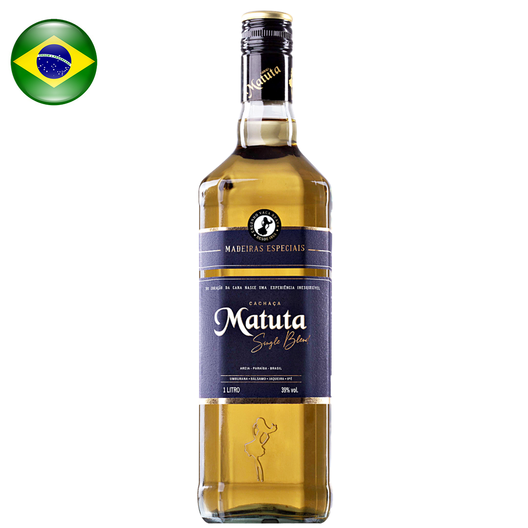 CACHACA PB MATUTA SINGLE BLEND 1000 ML