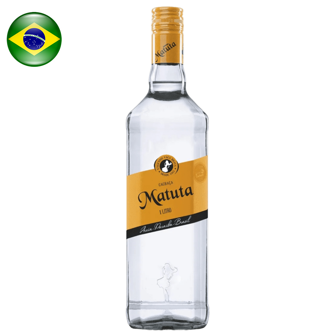 CACHACA PB MATUTA PRATA 1000 ML